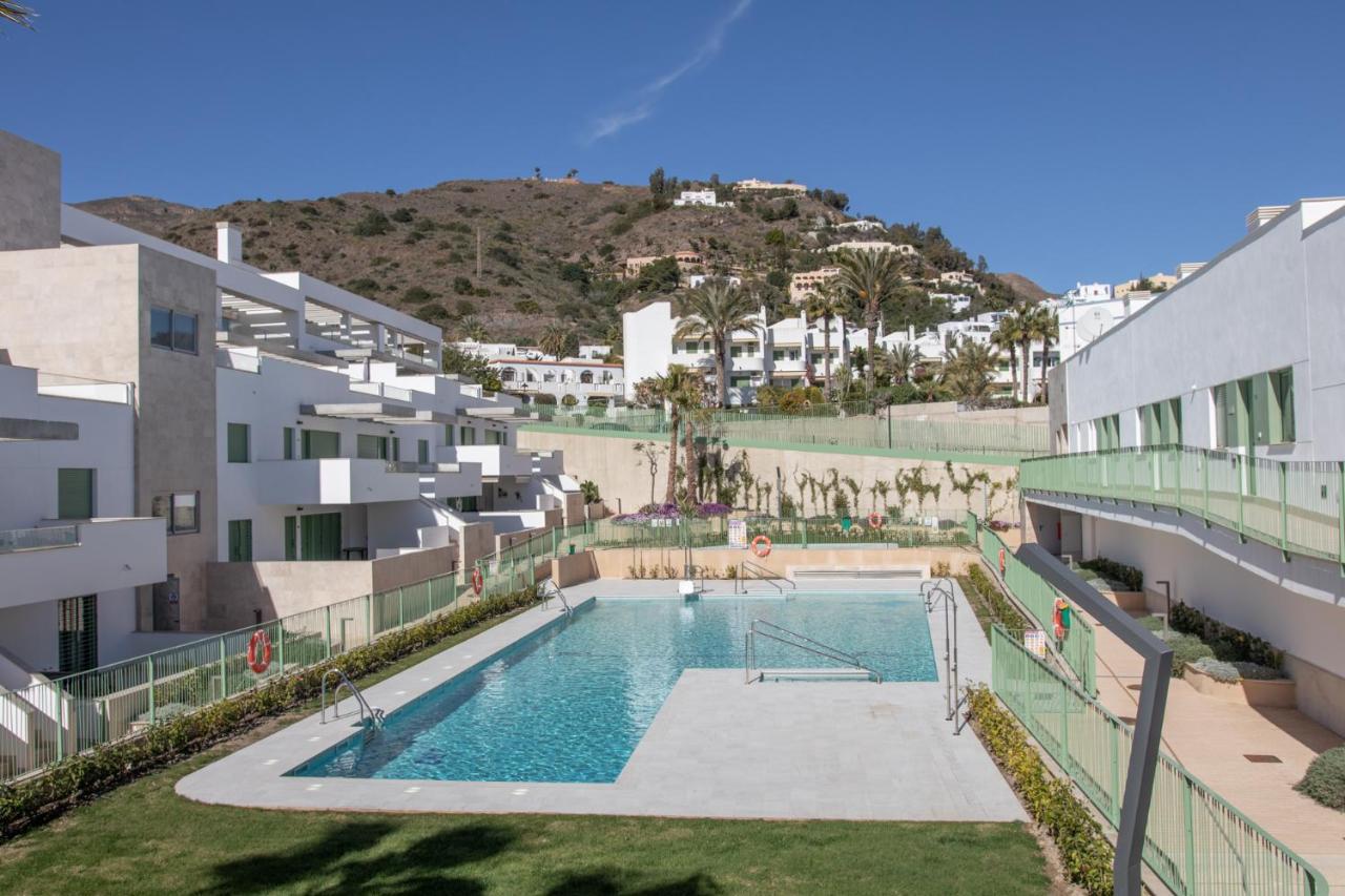 Precioso Apartamento Frente A La Playa Con Piscina Mojácar Buitenkant foto